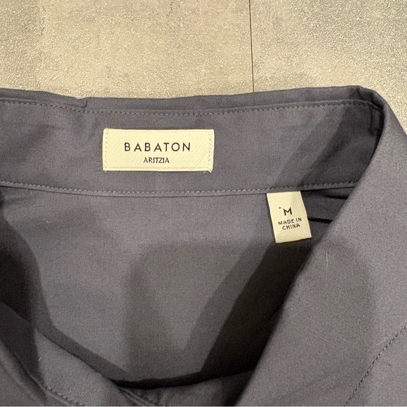 BABATON Aritzia Typist Poplin Cotton Midi Dress Size Medium NWT - Picture 6 of 13